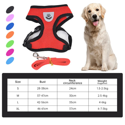 Harness with Leash for Pets